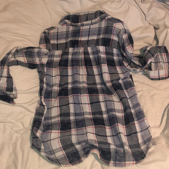 Half button up flannel - Picture 2 of 3